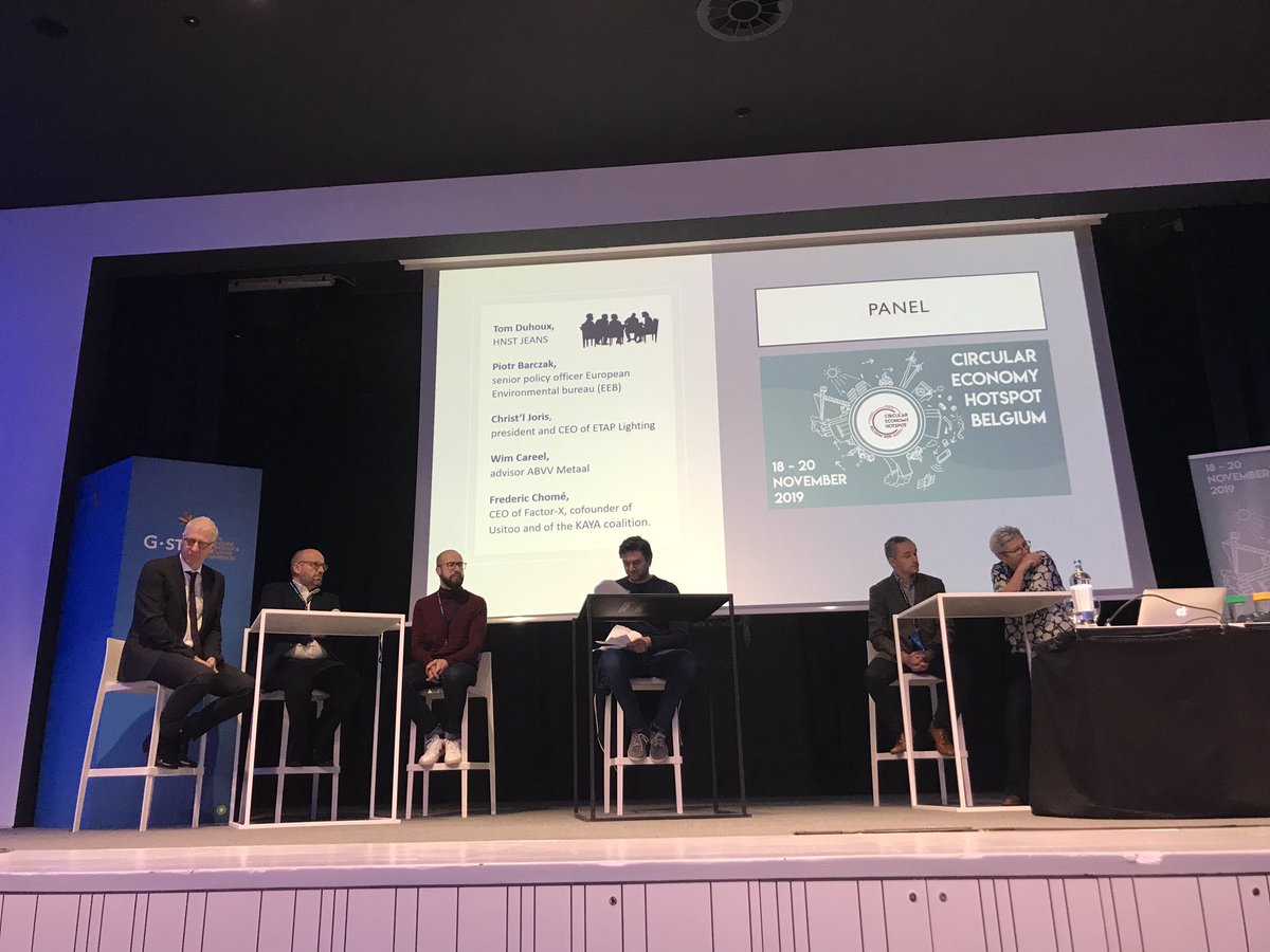 <a href="/ChristlJoris/">Christl Joris</a> <a href="/ETAPlighting/">ETAP Lighting International</a> <a href="/Agorianl/">Agorianl</a> is advocating the necessity of a #circulareconomy and system change towards a more sustainable economy and society. We need speeding &amp; scaling up - eg Light as a Service proves it’s possible <a href="/BelgiumCircular/">CircularBelgium</a>