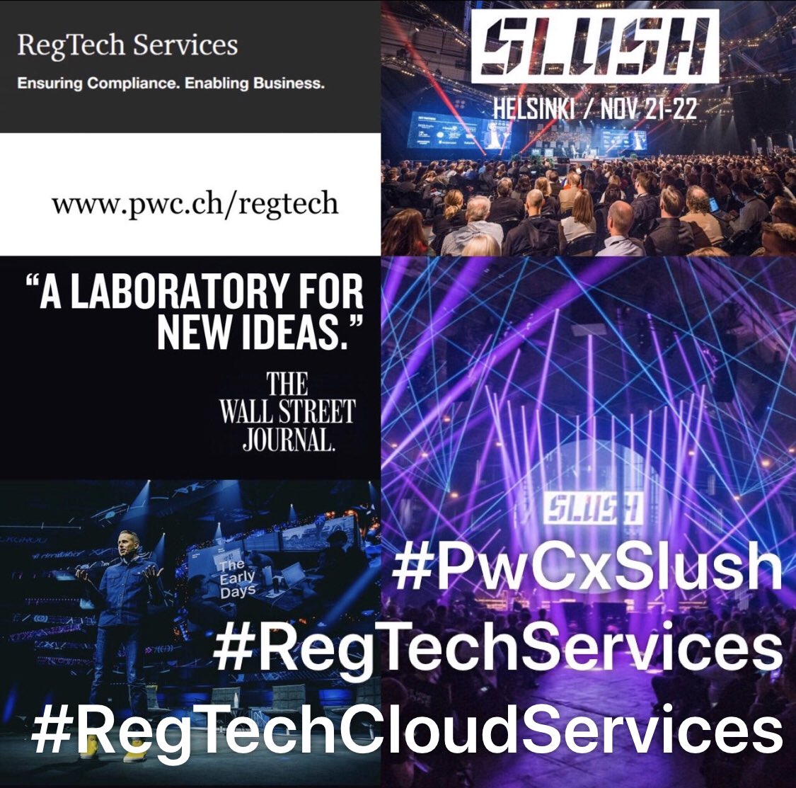 DavidBundiX's tweet image. Can’t wait to land in Helsinki in a few hours to attend #Slush for 3 days with Fei, Jan, Janet, Tommy and 25’000 more people. Who else is at #Slush? Please DM me. Best, David #DisruptionDisciples #Slush19 #PwCxSlush #RegTech #RegTechServices and NEW #RegTechCloudServices 🔥🔥🔥
