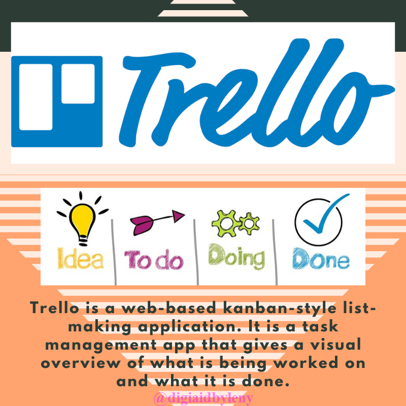 Do you know what is Trello?
Trello is a web-based kanban-style list-making application. It is a task management app that gives a visual overview of what is being worked on and what it is done.
#trello #taskmanagementapp #kanbanstyle #virtualassistant