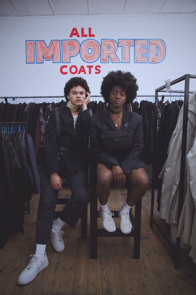 ccoleturner's tweet image. ~ COAT KINGS thrift store  ~
     let the OLD become NEW pt.2🦠🧬