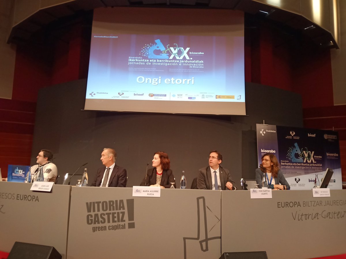 daniel_gurbindo's tweet photo. Comienza la XX Jornada de Bioaraba.
@IIS_Bioaraba @OSIArabaESI @Itemas 
#JornadasBioaraba2019 https://t.co/9ctFvlPMXa