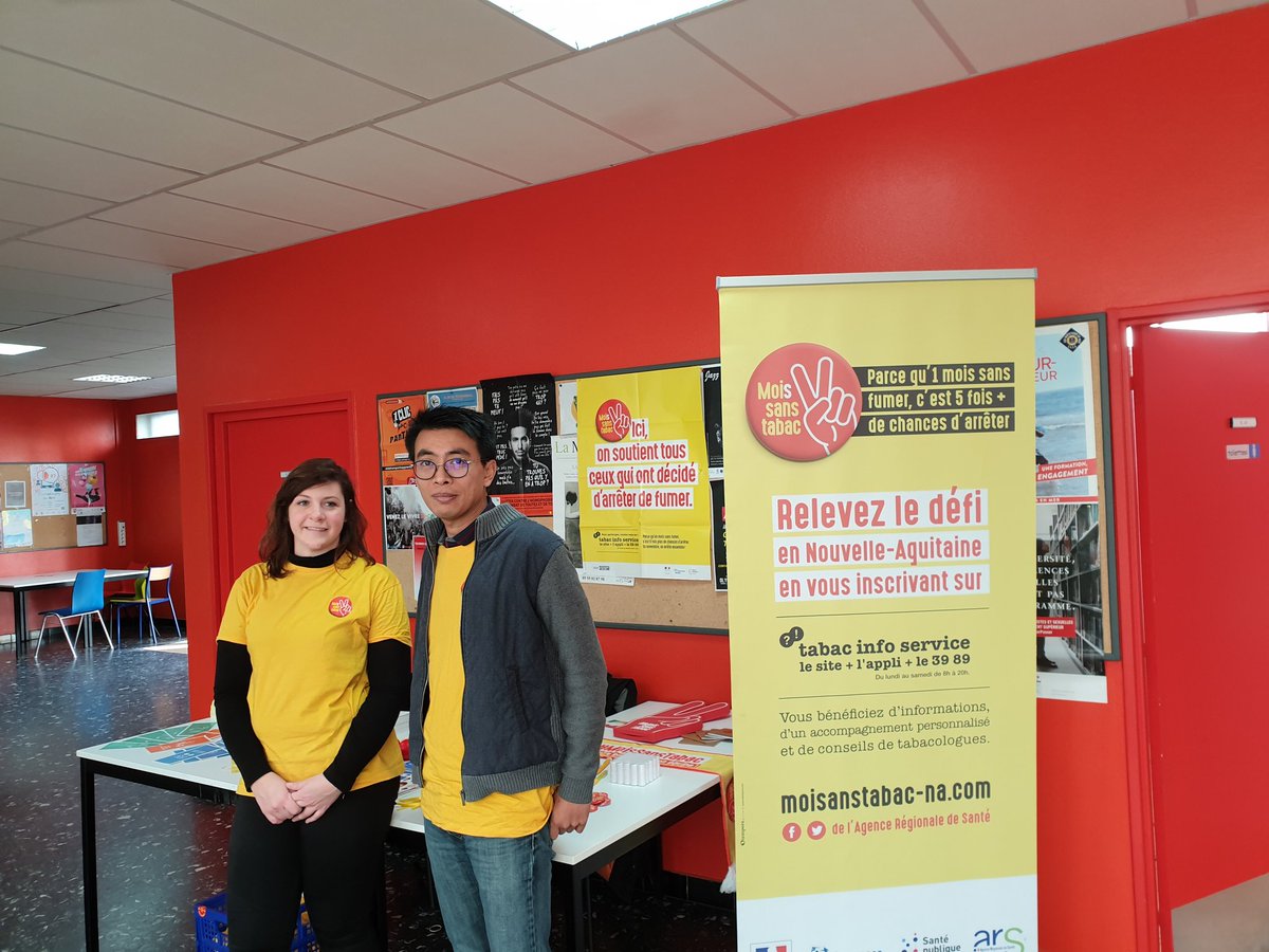 Addictlim's tweet image. Le #Moissanstabac sur le site des IUT de Limoges.