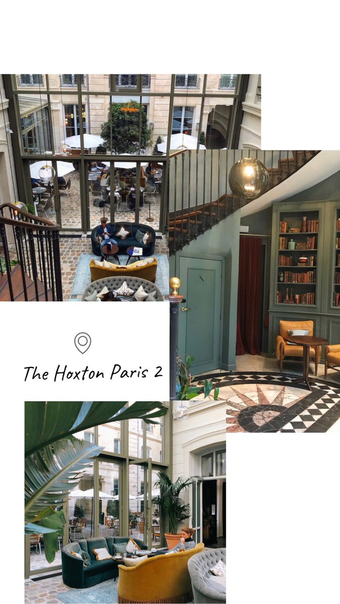 - The Hoxton Paris 2 : c’est vraiment mignon comme endroit pour prendre un verre, une soirée détente entre amis