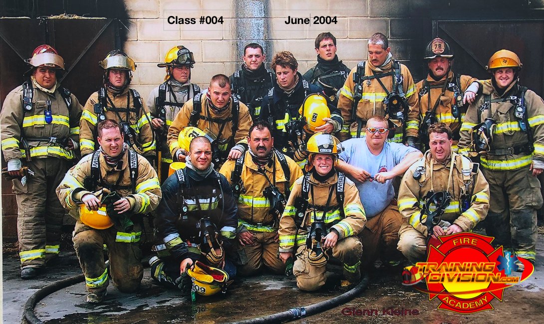 Class #004 was held in June 2004.  Were you there?  These students are now not only #firefighters, but officers, captains, and even a #firechief or two.  The #brotherhood is growing with men and women everyday.  TrainingDivision.com Boot Camp #272 starts this week.