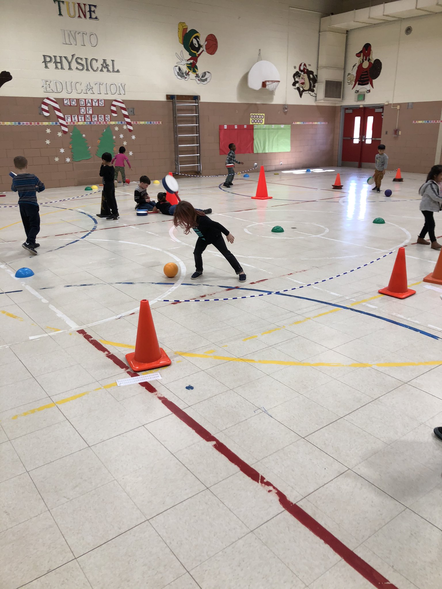 Mrs. Costantino on Twitter "K’s using paddles improving their striking