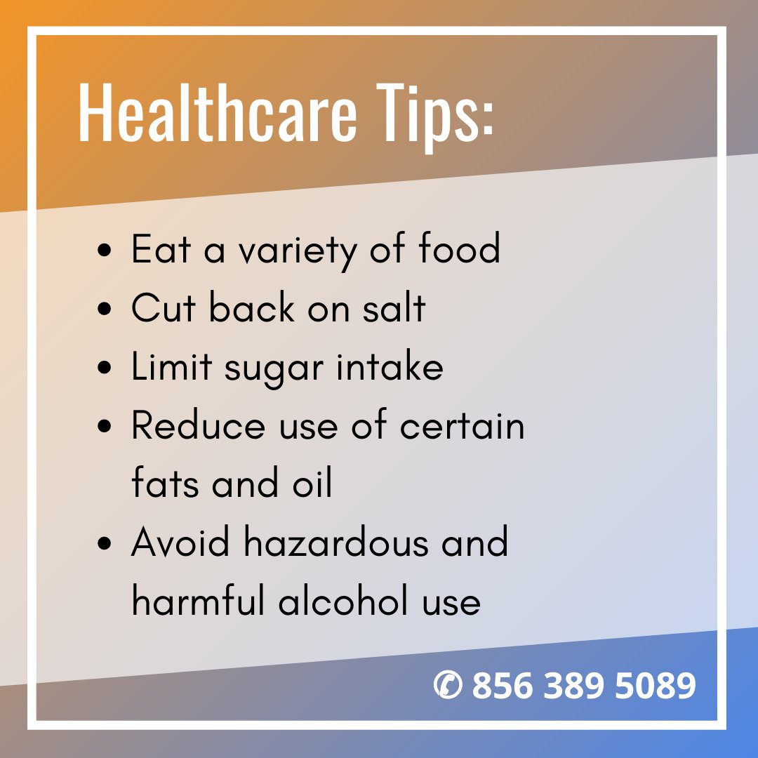 Neuronhs's tweet image. Some healthy diet tips to ensure a balanced diet!
Contact us to get started: 856 389 5089 #healthcare #healthcareservices #supportprogram