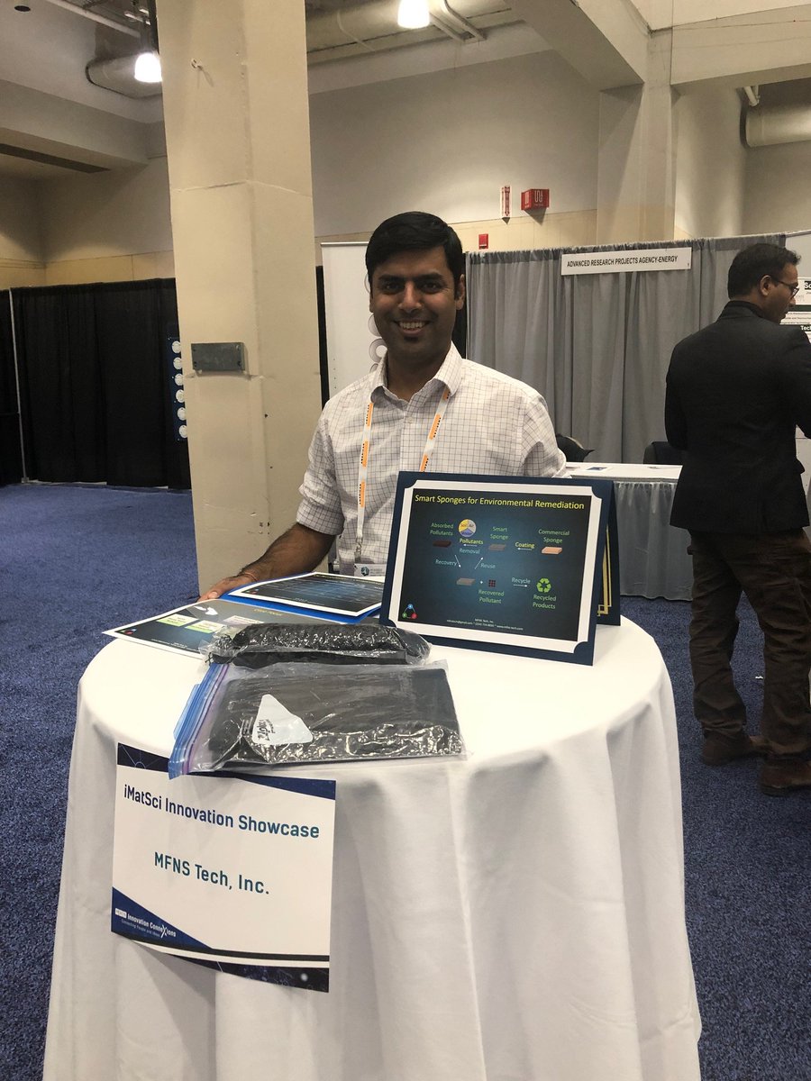 Coral_Innov's tweet photo. It was an amazing experience to attend #iMatSci at the #F19MRS. Thanks @Materials_MRS for an excellent opportunity to present our technology in front of amazing panel of judges, VCs, audience, and fellow startups ... Stay tuned for an exciting news !!! https://t.co/2tUiRxGkk7