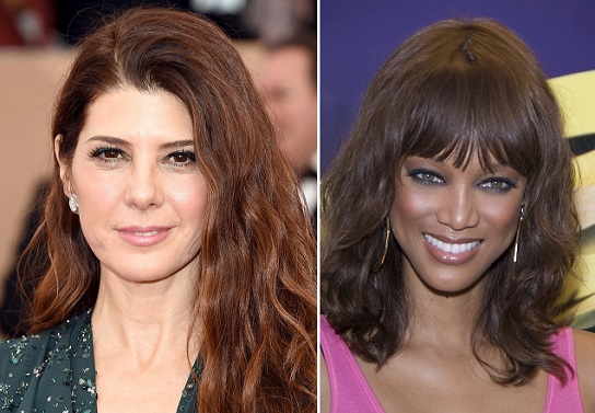   HAPPY BIRTHDAY !  Marisa Tomei   and   Tyra Banks 