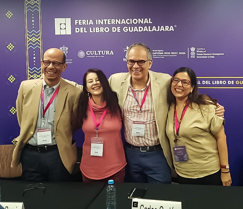“Nombrar a Centroamérica” conversatorio moderado por nuestra Fellow <a href="/Cneirab/">Claudia Neira Bermúdez</a>, CALI 5, en la 33 edición de <a href="/FILGuadalajara/">FIL Guadalajara</a>. El conversatorio reunió escritores de #Guatemala #ElSalvador #Nicaragua y #CostaRica para intercambiar experiencias, retos y visión de la literatura de #CA
