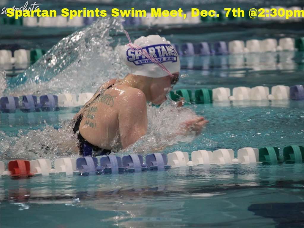 Come support your Campbell Swimmers this Saturday at the 9th Annual Spartan Sprints. Mt. View Aquatic Center at 2:30pm.