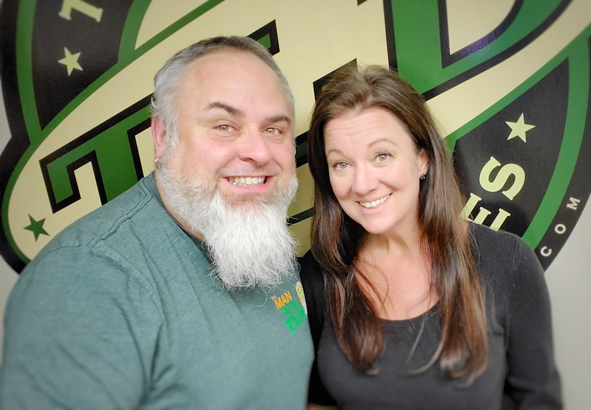 LessDesirables's tweet photo. Bethany is back &amp; we talk WSNC, business, a local biz trying to help a local high school get unis, and the Launch Challenge. No beer but a song from Heavens Sake (Tim's band) #podernfamily #CrewTLD #TLDNetwork #TLDShow #podcasts #IndustryHill Listen here: https://t.co/HKDCr927AK https://t.co/Ak0ICMZMGa