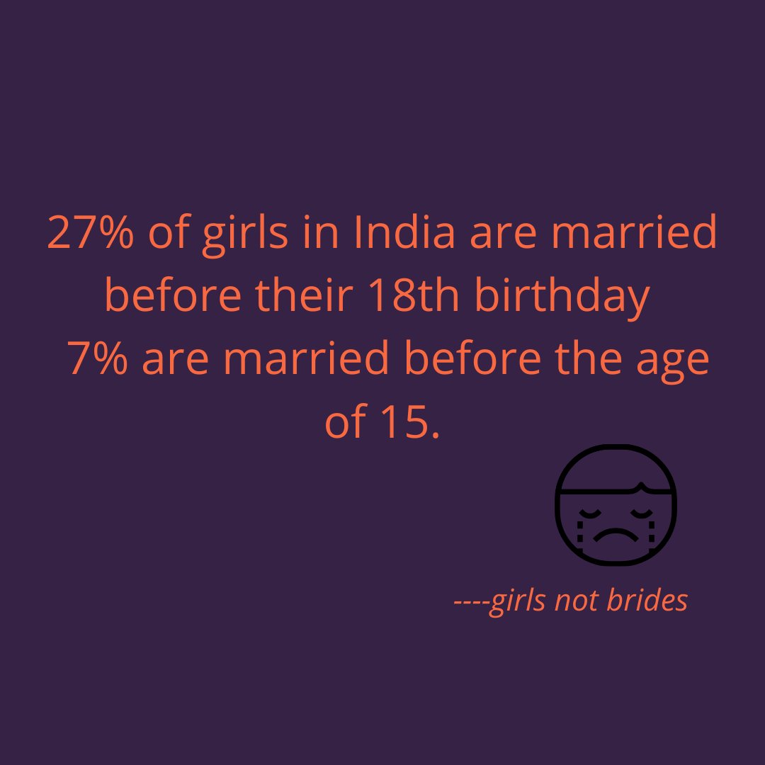 BeBraveflim's tweet image. #childmarriage cannot be tolerated! It is violate fundamental rights!  #EndChildMarriage @childbridesGIP @GirlsNotBrides
