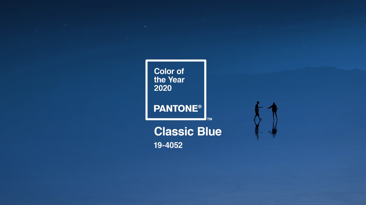 Presenting PANTONE 19-4052 Classic Blue, the Pantone Color of the Year 2020. A timeless and enduring blue hue, timeless in its simplicity. #pantone2020 #coloroftheyear