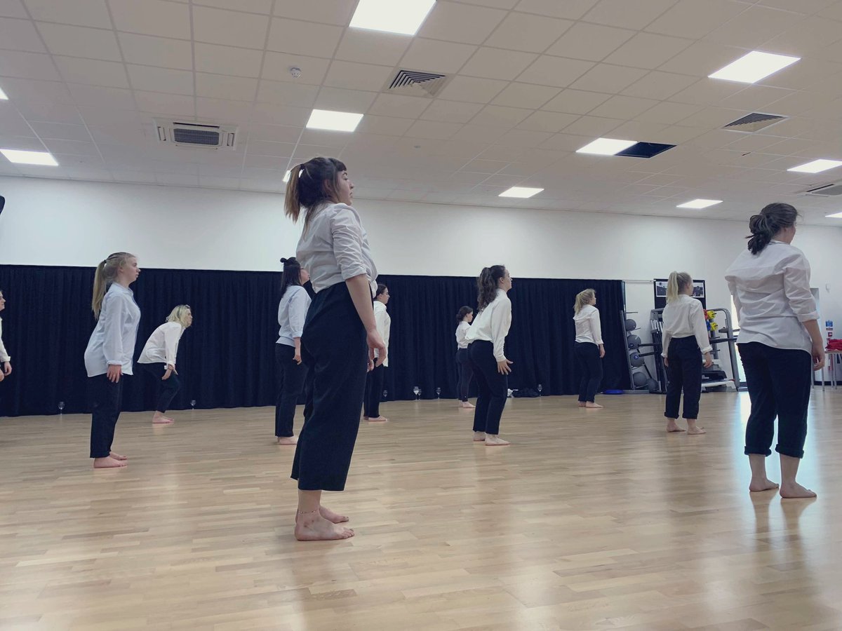 Great day performing at <a href="/WykeCollege/">Wyke Sixth Form College</a>, thankyou to all the dance students. <a href="/WykeDance/">Wyke Dance</a>