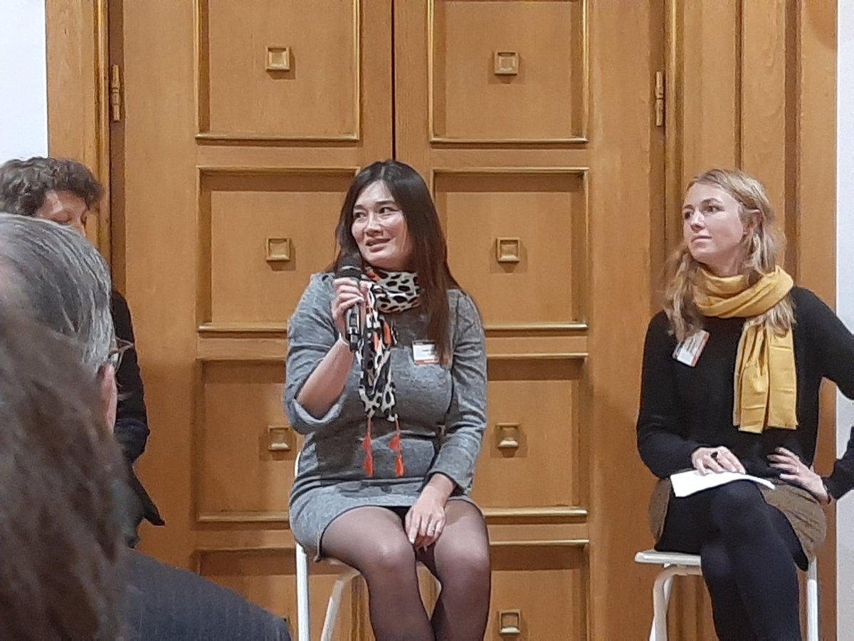 Alliancy_lemag's tweet photo. #LeCDP -  Laure Valentin (@circle_ly) : "650 millions de produits invendus sont jetés en France. Nous souhaitons les redistribuer aux associations avec notre solution b2b" #Transfonum #économiecirculaire https://t.co/SGoSMoMlbV