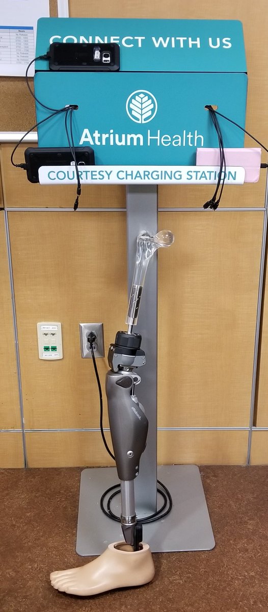 JosephHsuMD's tweet image. Big day yesterday @AtriumHealth!  Thanks to mentorship from Rickard Branemark &amp;amp; @MilOrtho surgeons John Forsberg &amp;amp; Kyle Potter, we did our first #osseointegration #amputation #amputee case yesterday.  The ability to directly connect a prosthesis to the skeleton is life-changing.