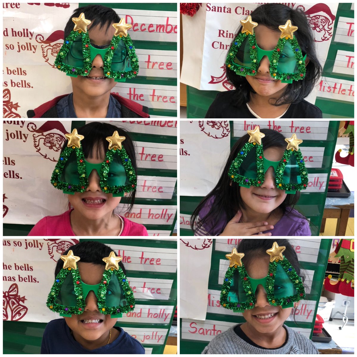 mrspecorino22's tweet photo. Getting into the Holiday spirit with some funky Christmas tree glasses! ππ
πΌπ€£ #kindergartenrocks #holidayseason #pecorinopack #sillykiddos #countdowntotheholidays #NHPGCP @teamhillside https://t.co/VzazvqA0p8