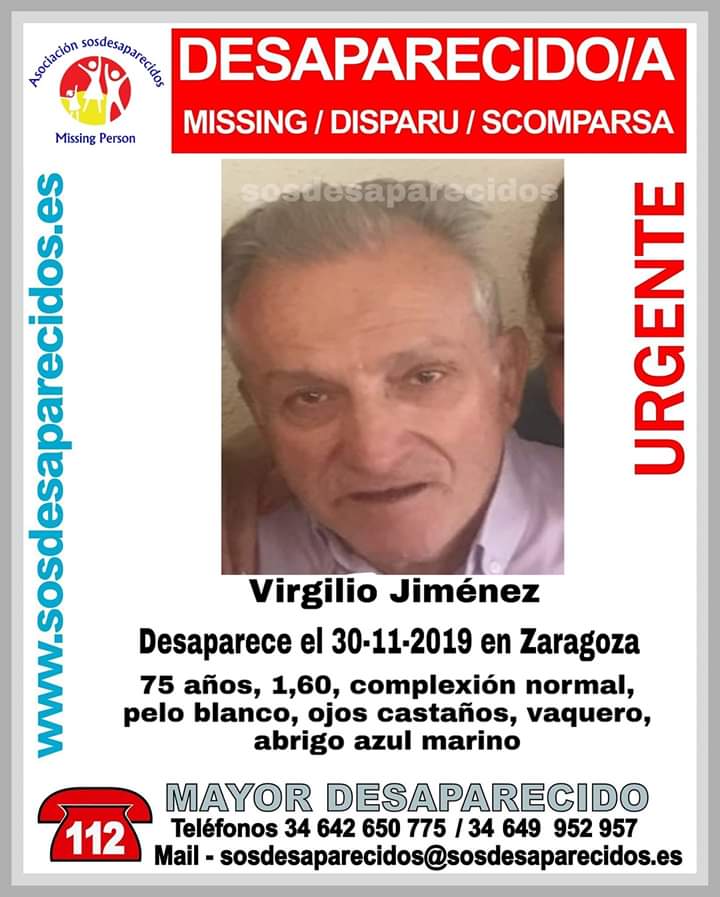 Pedimos ayuda para encontrar a un familiar de un compañero de @ITAINNOVA. Agradecemos la difusión para conseguir encontrarlo.