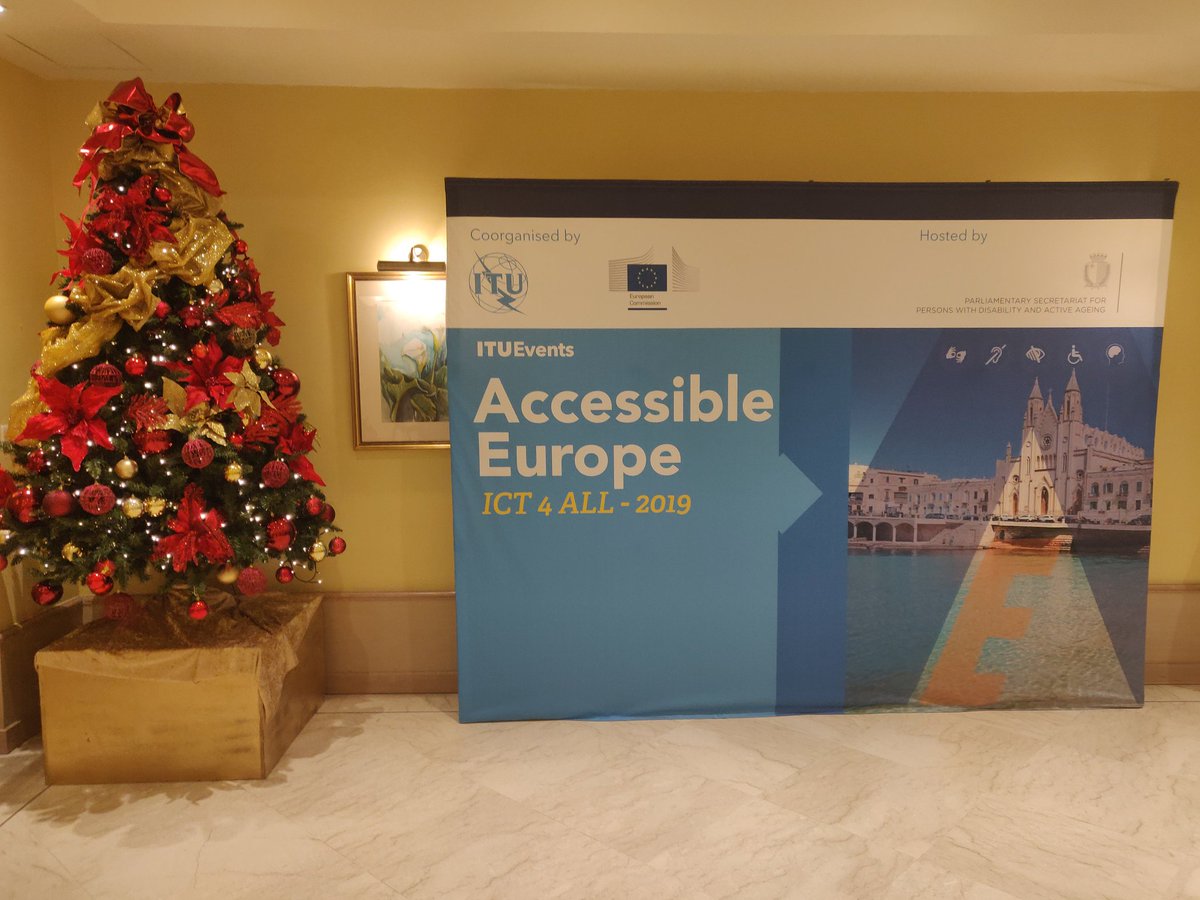 🎖️Proud of this recognition of our work on the next generation #TRS phone relay services #ICT4ALL2019 <a href="/AccessibleEUR/">Accessible Europe Partnership</a> from <a href="/ITU/">Int’l Telecommunication Union</a> commission 🇪🇺 🇲🇹 congratulations to fellow nominees <a href="/BeMyEyes/">Be My Eyes</a> <a href="/SignlyApp/">Signly</a> WayMap @givevision_net <a href="/Irisbond/">IRISBOND</a> <a href="/brainctrl/">BRAINCONTROL AAC</a> <a href="/vrtherapiesltd/">VR Therapies</a>  <a href="/MirrorableFTS/">Mirrorable</a> 🎉