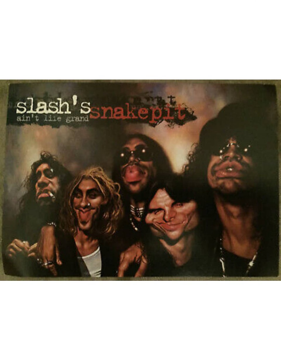 Slash World on Twitter: "Slash's Snakepit Ain't Life Grand? Promo Cards @Slash #slash #snakepit #aintlifegrand #cards #postales #sticker https://t.co/B95XXfKhfH" / Twitter