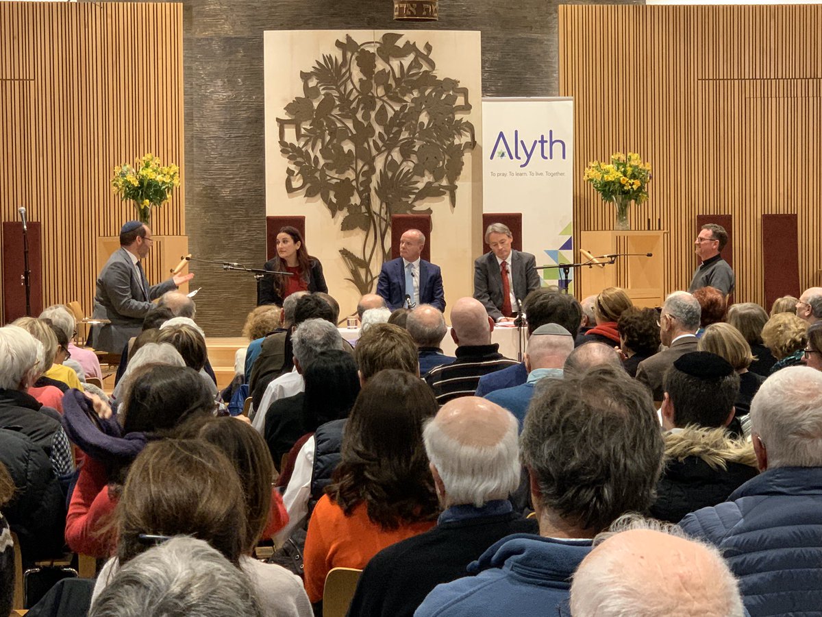 Multi-faith hustings being held @Alythsyn with over 420 people.