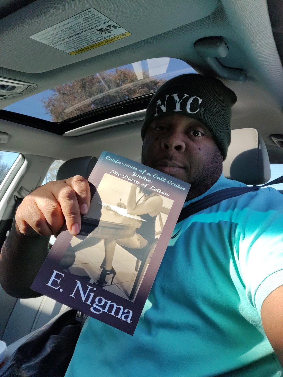 NigmaEric's tweet photo. I'm not gonna lie, I was happy as hell when this book came in the mail. #CallCenterSeries #BlackAuthor #Urban #Fiction #Book #Books #Literature #Published #Indy #Dallas #NewOrleans #EricNigma #Author https://t.co/8k802CmgyM