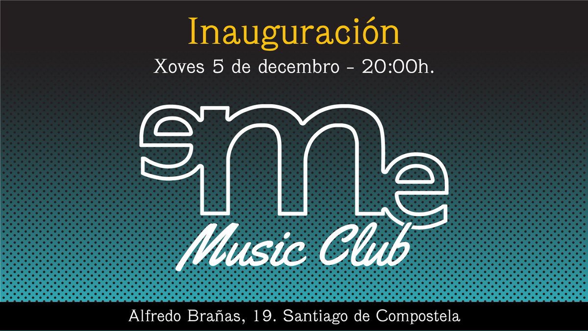 MAÑANA JUEVES 5 INAGURAMOS EME MUSIC CLUB  a partir de las 20:00 ❤️🍀.
En EME tenemos todo listo para presentaros nuestro CLUB ❤️.