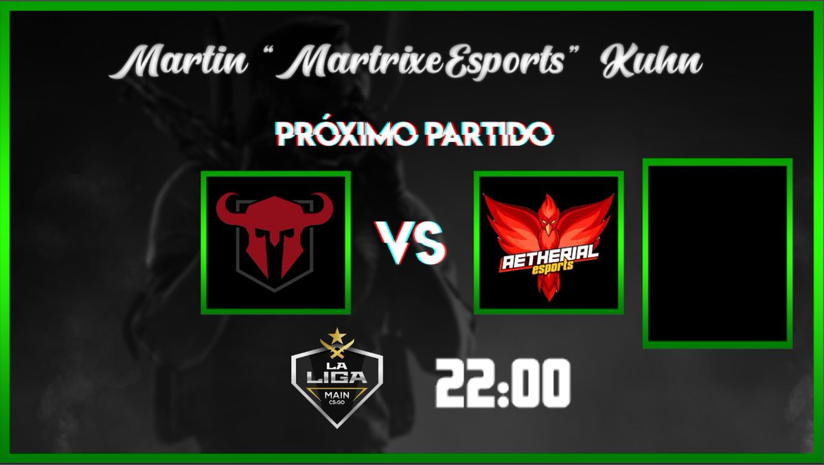 MartrixeEsports's tweet photo. ❗️Hoy tenemos casteo❗️
🇦🇷🇨🇱@Agressive_Team🆚🇦🇷@aetherialgg
🏆@laligaesports Main @TemporadaJuegos
🕐22:00 hr
📺https://t.co/Vn0NTeYzXT
AG: @restikcs @chukycsgo @christophercsgo @dav1dcs1 @648fps @bignevermind991
AT: @CrayZfps @lucasfc95 @rodrigo_fml @bej0tacsgo #Hanling https://t.co/th0DbQ6GpD