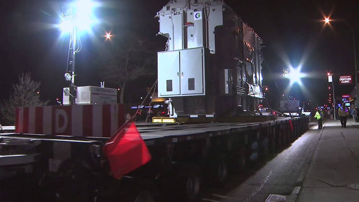 manitobahydro's tweet photo. What weighs about as much as a blue whale, has 320 wheels and a max speed of 8 km/h?

...

It's our transformer on the move to be part of the Manitoba-Minnesota Transmission Project ⚡️

Read more here: https://t.co/SPd8I6lPUq https://t.co/g7ZlQtpybZ