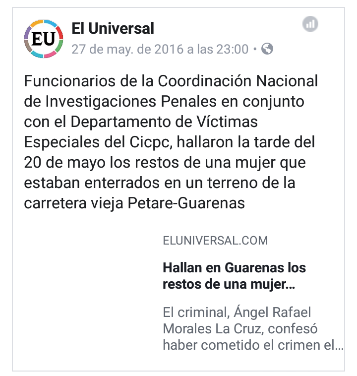 Nancy04_12_2014's tweet photo. #4Dic
#SeCumplen5Años
#FemicidioAgravado de Nancy asesinada por expareja #AngelRafaelMoralesLaCruz
PEDIMOS
#JuicioJusto
#SentenciaJusta
#PenaMáxima
@jennyoro1
@Angelicareport
@DarvinsonRojas
@ElNacionalWeb
@ElUniversal
@RunRunesWeb
@800noticiasweb
#JusticiaParaNancyThais https://t.co/xC43Jx5cuY