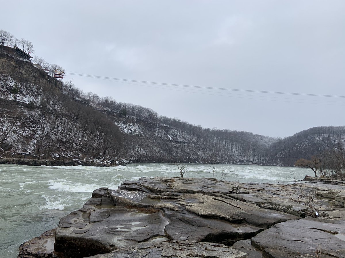 Winter in the Niagara Gorge. It’s a 12 month destination. #LiveNF