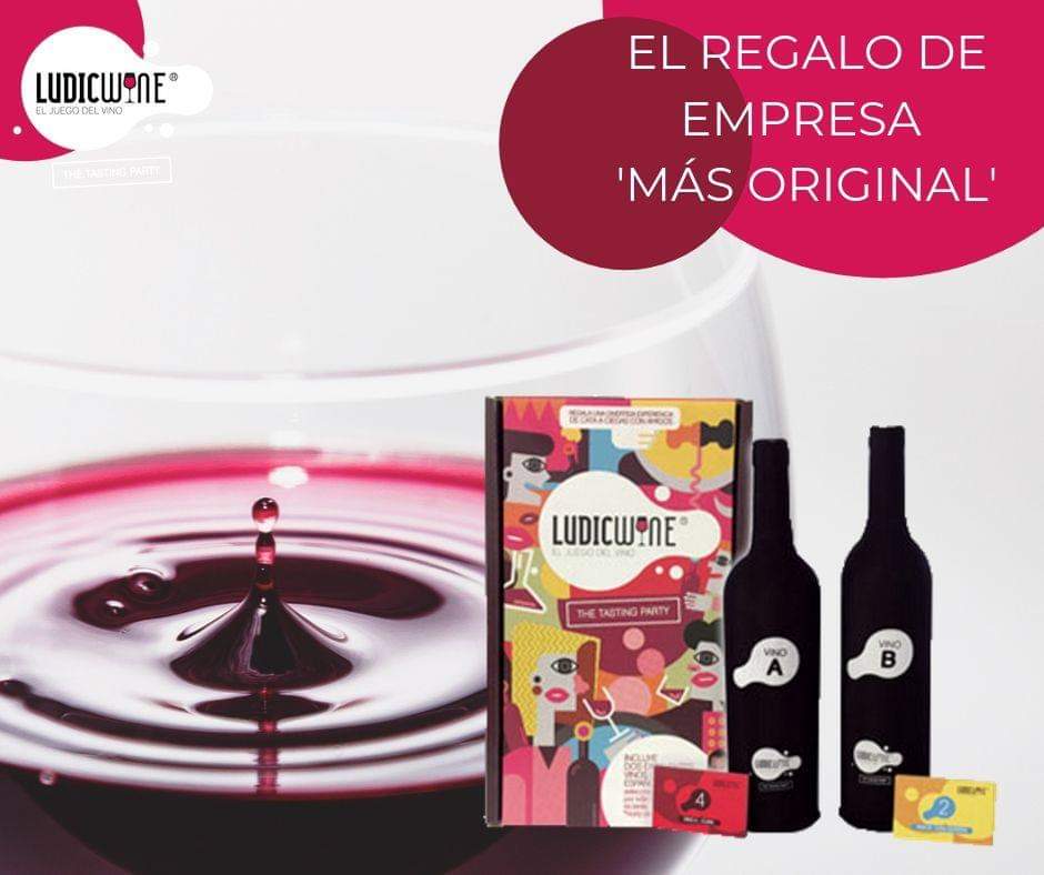 ¡El regalo de empresa más original! Y además personalizado 🎉
Trabajadores, socios, clientes, proveedores…. A todos les encantará 😍
👉 LudicWine.com

#cataaciegas  #regalosoriginales #amigoinvisible #regalosdeempresa #cestasdenavidad #cenasdeempresa #lotesdenavidad