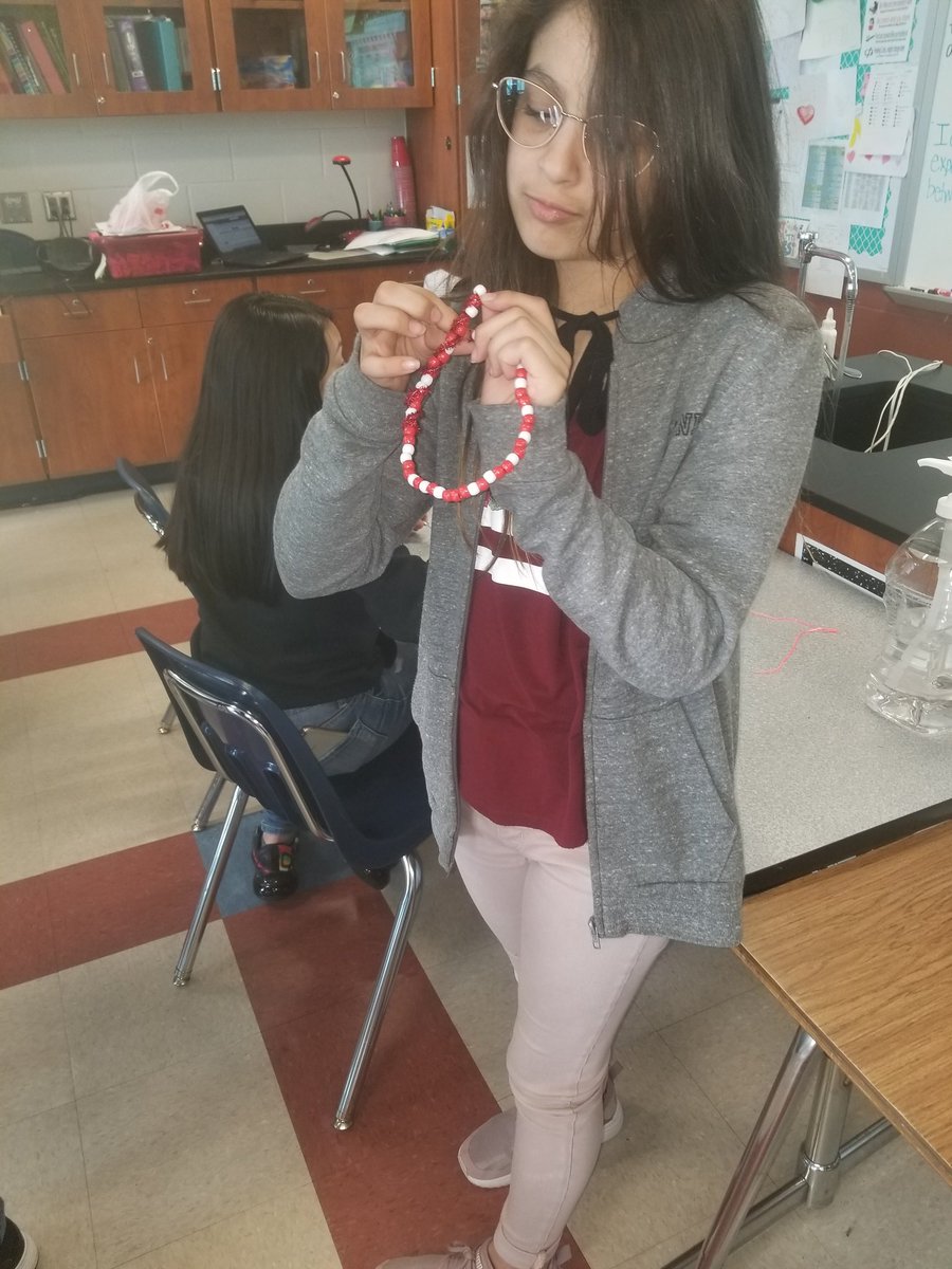 LacreashaMealey's tweet photo. Its beginning to look alot like Christmas in lab with our Binary Code Stem Candy Canes.  @CISCougars @CougarsClute https://t.co/5EsNbJwRxY