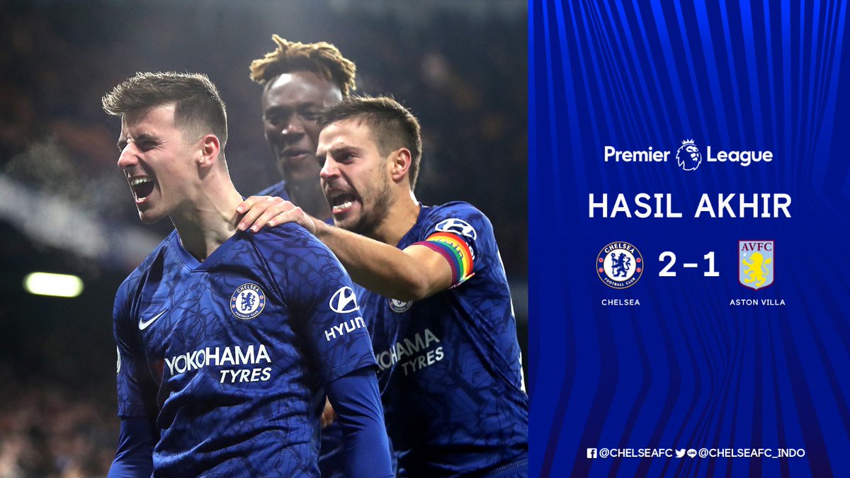 Pertandingan selesai, tiga angka untuk the Blues! 😁 

#CFCIndo #CHEAVL