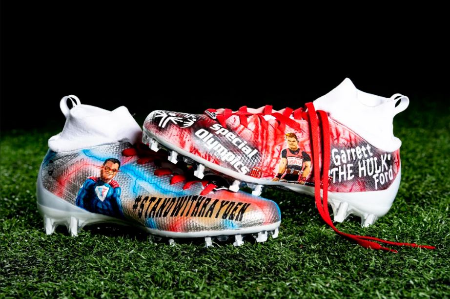 Thank you <a href="/bakermayfield/">Baker Mayfield</a> &amp; the Cleveland <a href="/Browns/">Cleveland Browns</a> for featuring our <a href="/SpecialOlympics/">Special Olympics</a> USA athletes from <a href="/SOOhio/">Special Olympics Ohio</a> Garrett Ford &amp; Jabari Wilson during <a href="/NFL/">NFL</a>'s #MyCauseMyCleats! SO cool to see our athletes not only recognized, but INCLUDED! #Cheer4USA