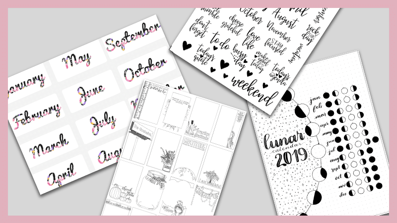 Be sure to grab these free printables for your #bulletjournal! You don't want to miss them! thepetiteplanner.com/29-free-bullet… #freeprintables # #bujoideas