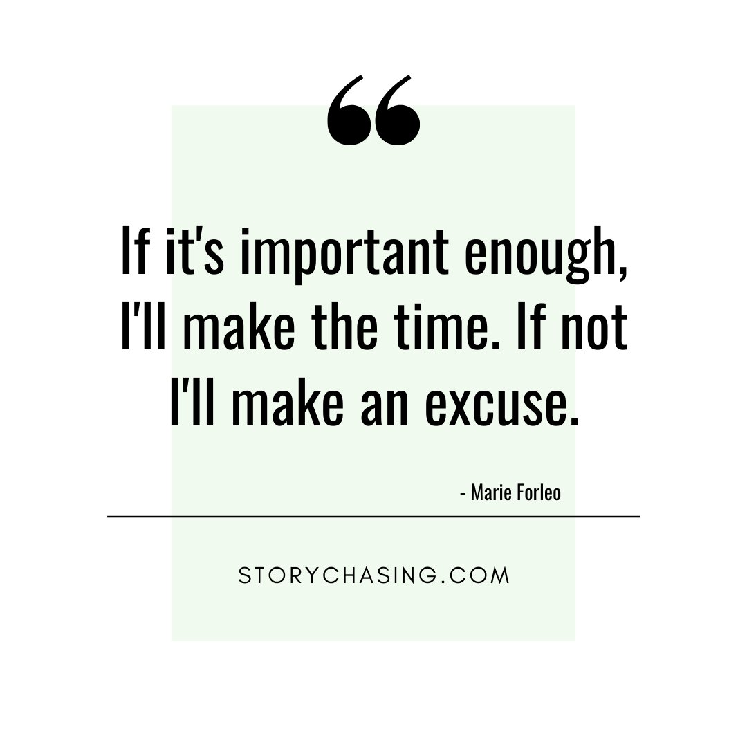 storychasing's tweet photo. This ☝🏼is one of my favorite quotes and practices. I believe everybody does exactly what they want if it's important enough. Me included which is why I'm now practicing more selfcare and healing my body! ❤️#selfcare #storychasing #marieforleo #noexcuses #intentionalliving https://t.co/fdr6OthTbl