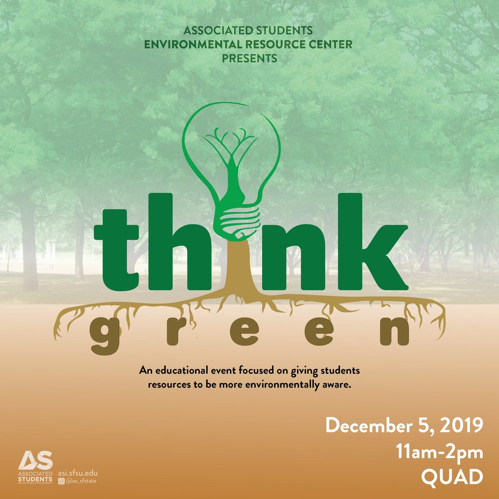 Sfsu_campusrec's tweet photo. Come check out the amazing work SFSU is doing to promote sustainability. Come check it our learn about sustainability and get some goodie 🍃 🌲 🌳 🌱 🌿  #sfsu #sfsucampusrec https://t.co/sdKdhvc6bI