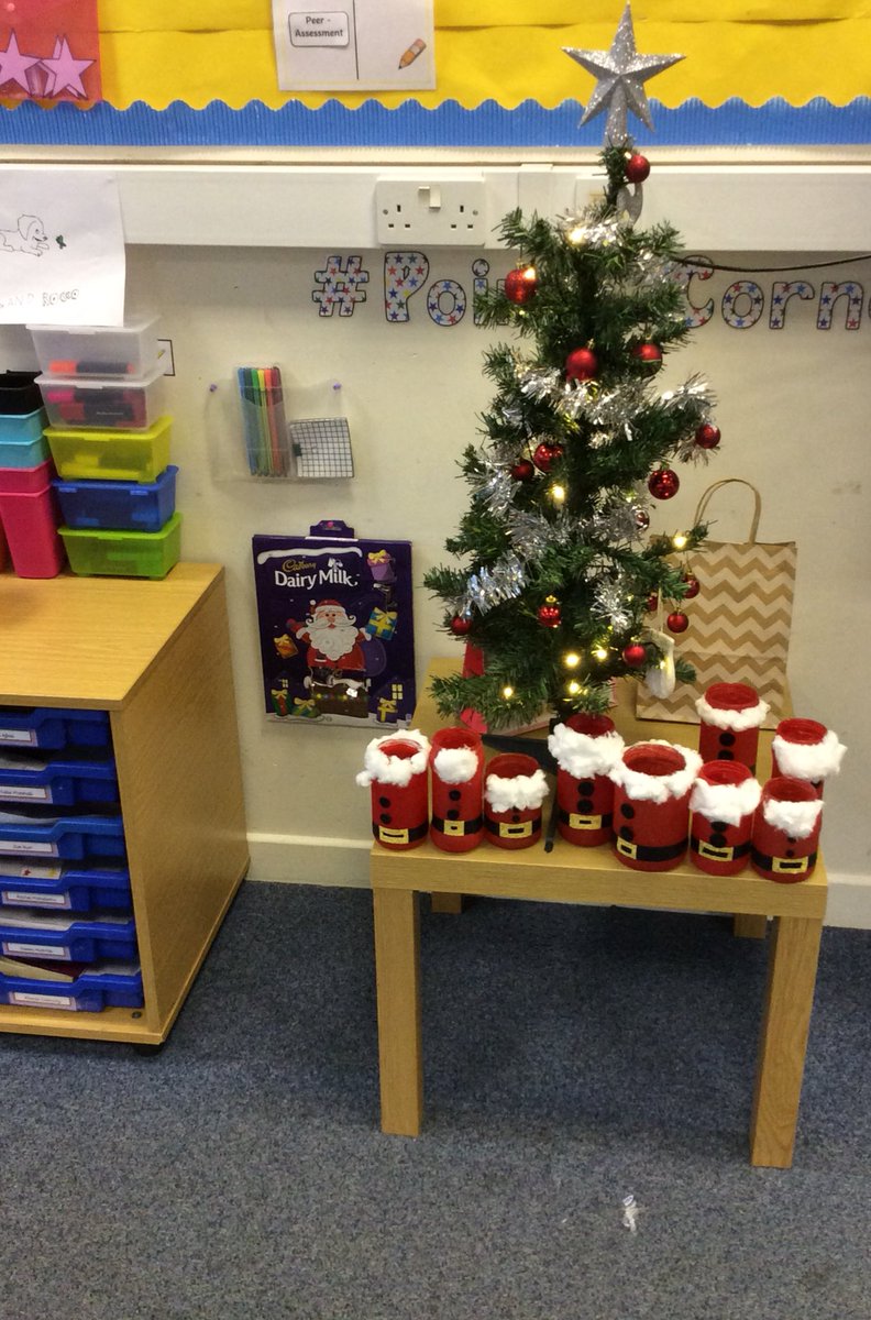MissLMccoll's tweet photo. Primary 6 made wonderful candle holders 🤩🎄. That’s the Christmas crafts all ready for the school fayre on Saturday 🤶🏼🎅🏽. Of course I had to make one too 💁🏻🥳! https://t.co/9Id4p3J7wn