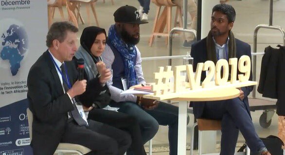 PierreBuhler's tweet photo. Merci à @SamirAbdelkrim et @emergingvalley de leur accueil à @thecampProvence pour présenter l'évolution de #Safirlab et de #Ayadalab, 2 programmes de l’@IFParis qui accompagnent les jeunes talents africains dans leurs projets entrepreneuriaux. #EV2019 https://t.co/DJAkUVJDzZ