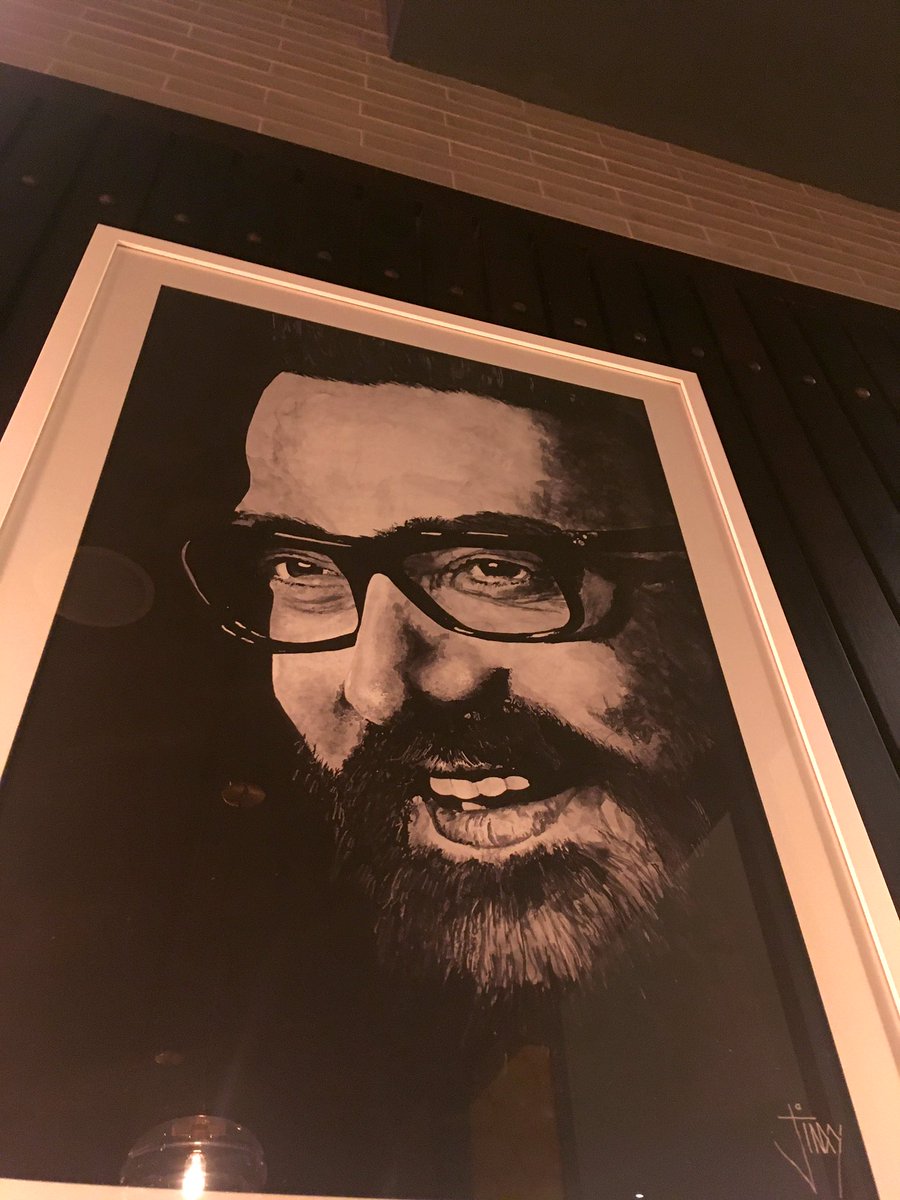 TejinderITV's tweet photo. At @Indico_street at #TheMailbox with @Alison1mackITV & @NimeshITV 😀🥘 #Birmingham ( #AamirKhan #Bollywood decor pic was a bonus 😍😆) https://t.co/E4IuevDk3k