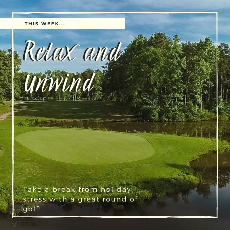 Chester_Golf_SC's tweet photo. Relax and unwind in sunny, crisp weather during this busy holiday season at Chester Golf Club! Reserve your tee time in advance online here: https://t.co/juEXzwKILq https://t.co/HeRt9oiOHE