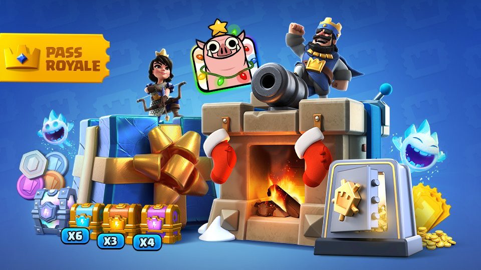 🥳SE AVECINA LA NAVIDAD🥳

🎄SORTEO DE 10 PASES ROYALE!🎄

🔥 Requisitos 🔥
-Follow
<a href="/JoseBrayanCR/">Jose Brayan</a> 

<a href="/Sandalia21CR/">Sandalia21</a> 

<a href="/AetherLegend/">Aether</a> 

-❤️y🔁
-Tag 2 Clashers 😎

 Suerte!🤩