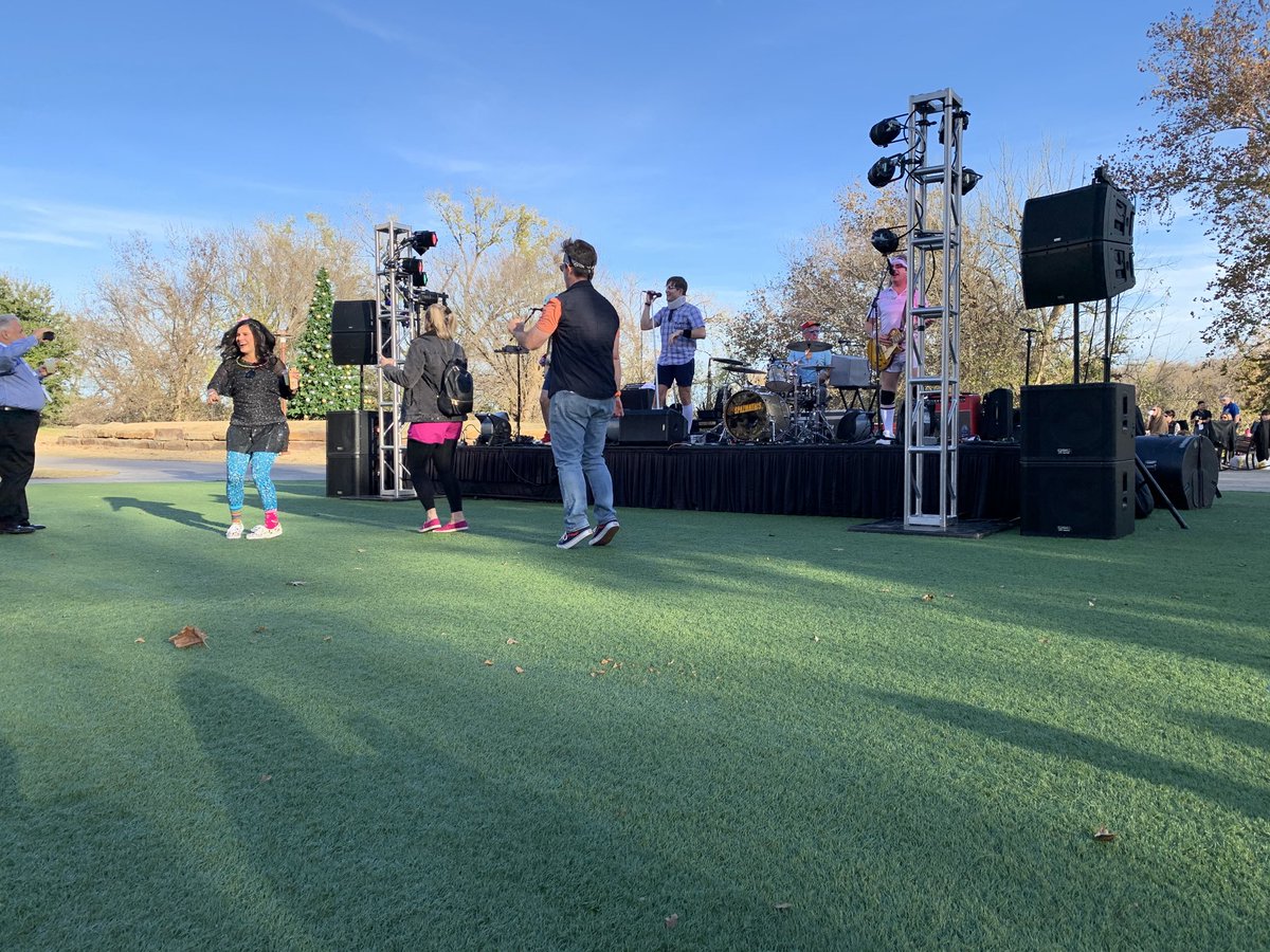Enjoying the music!! <a href="/spazmatics/">The Spazmatics</a> <a href="/lead4ward/">lead4ward</a> #think2019 #bebold4kids #musicfan