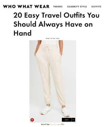 Obsessing over the COZIEST <a href="/BeyondYoga/">Beyond Yoga</a> joggers. Check them out in <a href="/WhoWhatWear/">Who What Wear</a>: bit.ly/2YhFWwG