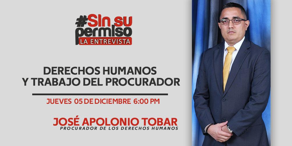 sinsupermiso33's tweet photo. #SinSuPermiso | Mañana Apolonio Tobar, procurador de @PDDHElSalvador, estará conversando sobre los derechos humanos y el trabajo de la institución. Sintoniza @canal33tv a las 6:00 pm. Conduce @anagiralt, @LoreMC y @lachecafalconi. #33EnEvolución https://t.co/9PCIXM7diX