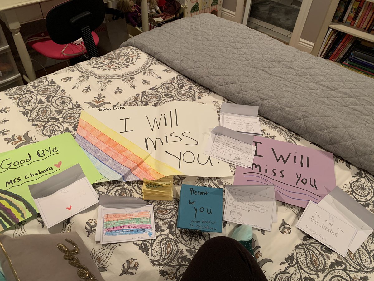 ChaboraMs's tweet image. In September, I started a 4th grade leave replacement position in Upper Saddle River. As with any new job, it comes with excitement but a lot of nerves. This last week is going to be an adjustment for all of us. I love these kids with all my heart. Thanks for the memories, USR