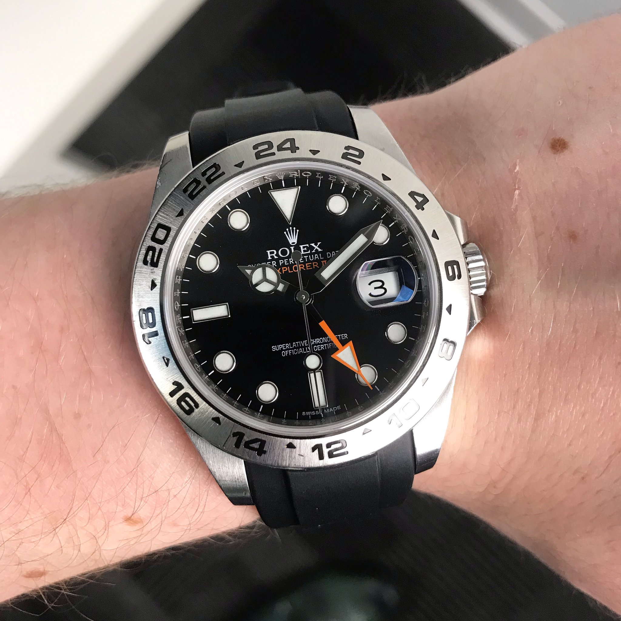 Everest Horology Products on X New Strap Alert WatchFam Everest is unbelievably excited to announce our Explorer II 42mm strap is now live on the site now for Pre order Customize your Rolex