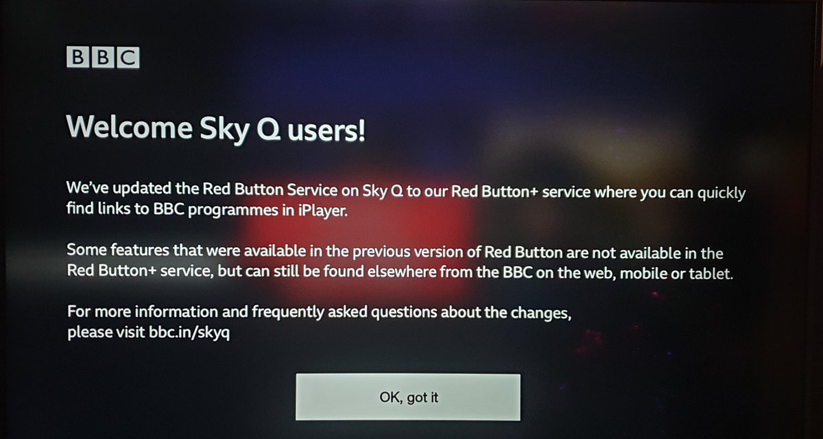 Billo20Four7's tweet image. Well, that is a surprise.... #skyq #bbcredbutton