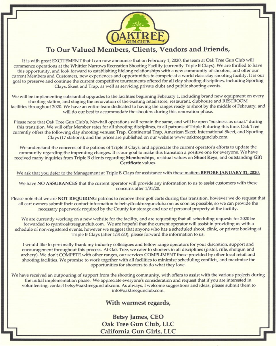 Oak Tree Gun Club Oaktreegunclub Twitter